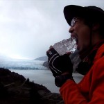パイネ国立公園の氷河でコーヒーを淹れてみた