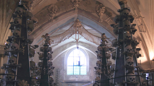 1万人分の骸骨の装飾に驚愕…チェコのセドレツ納骨堂に行ってきた